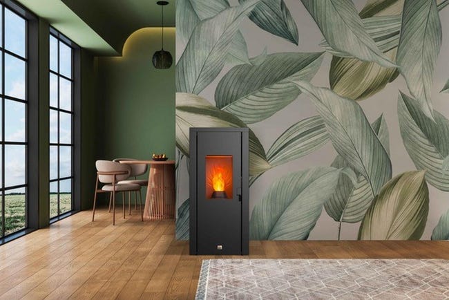 Estufa de pellet AMG Krone 8Kw